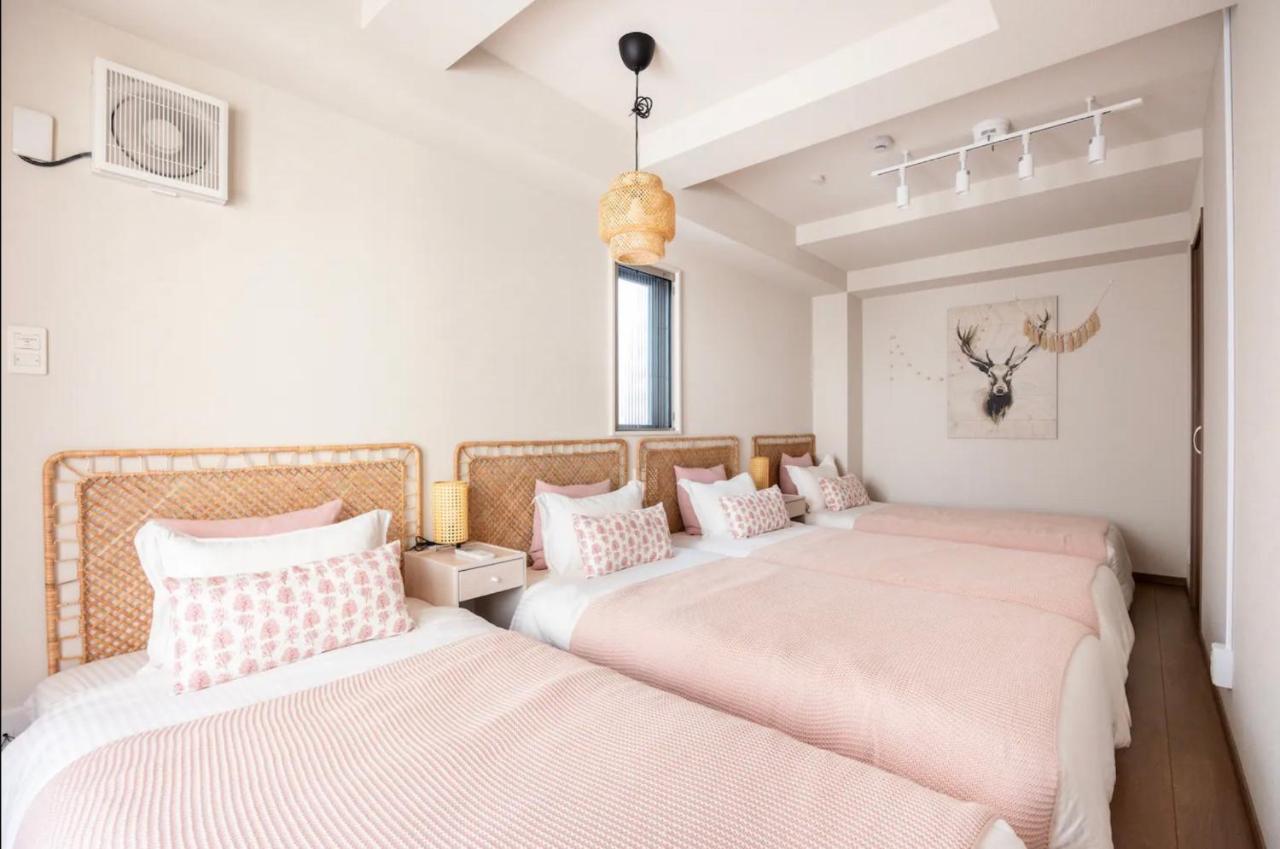 Apartament 上野駅徒歩５分シングルベッド４台＋布団２セット1ldk *
