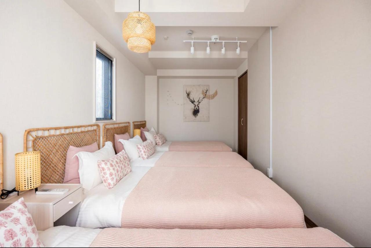 Apartament 上野駅徒歩５分シングルベッド４台＋布団２セット1ldk *